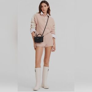 LONGCHAMP Le Pliage Leather Crossbody Tote